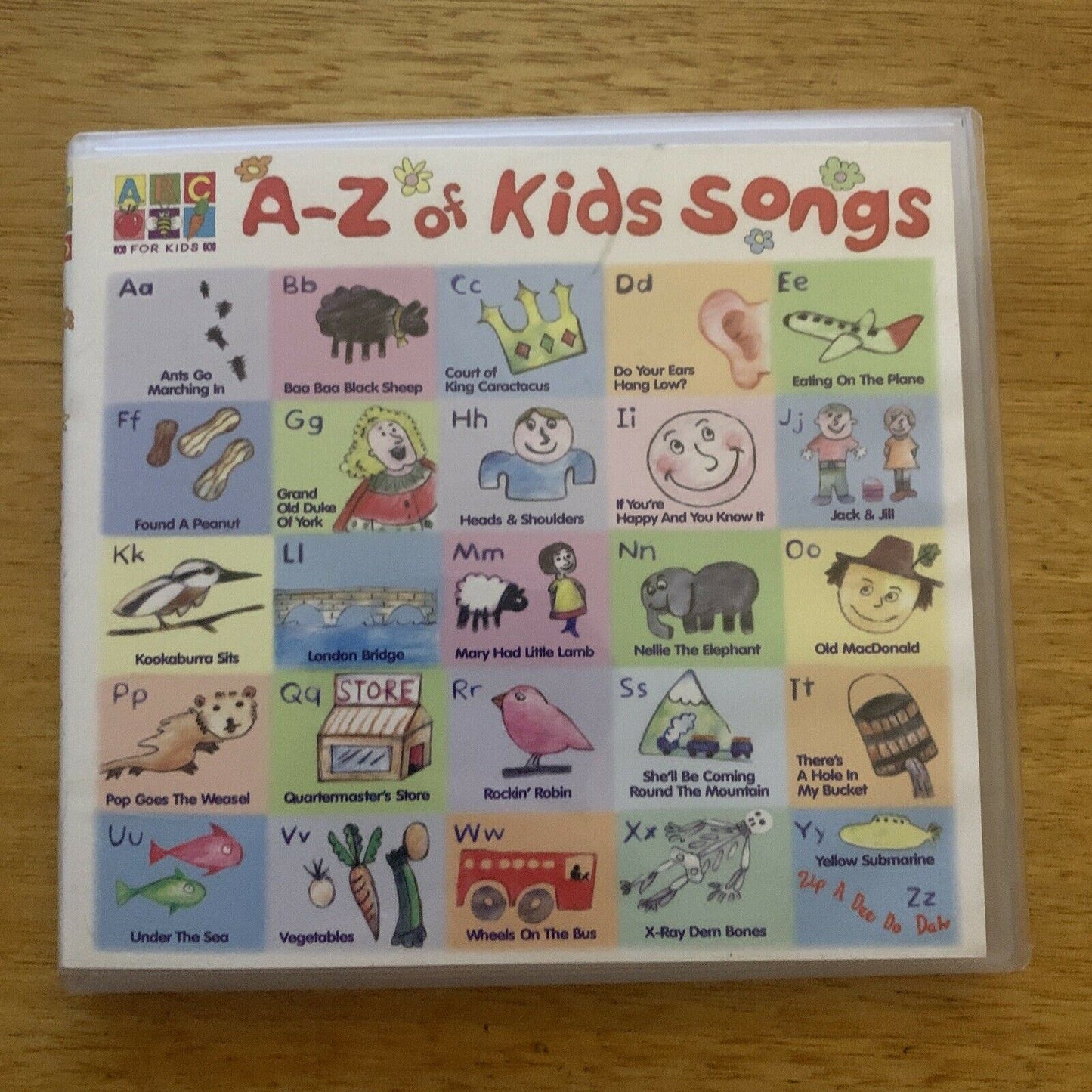 A-Z of Kids Songs (CD) ABC For Kids