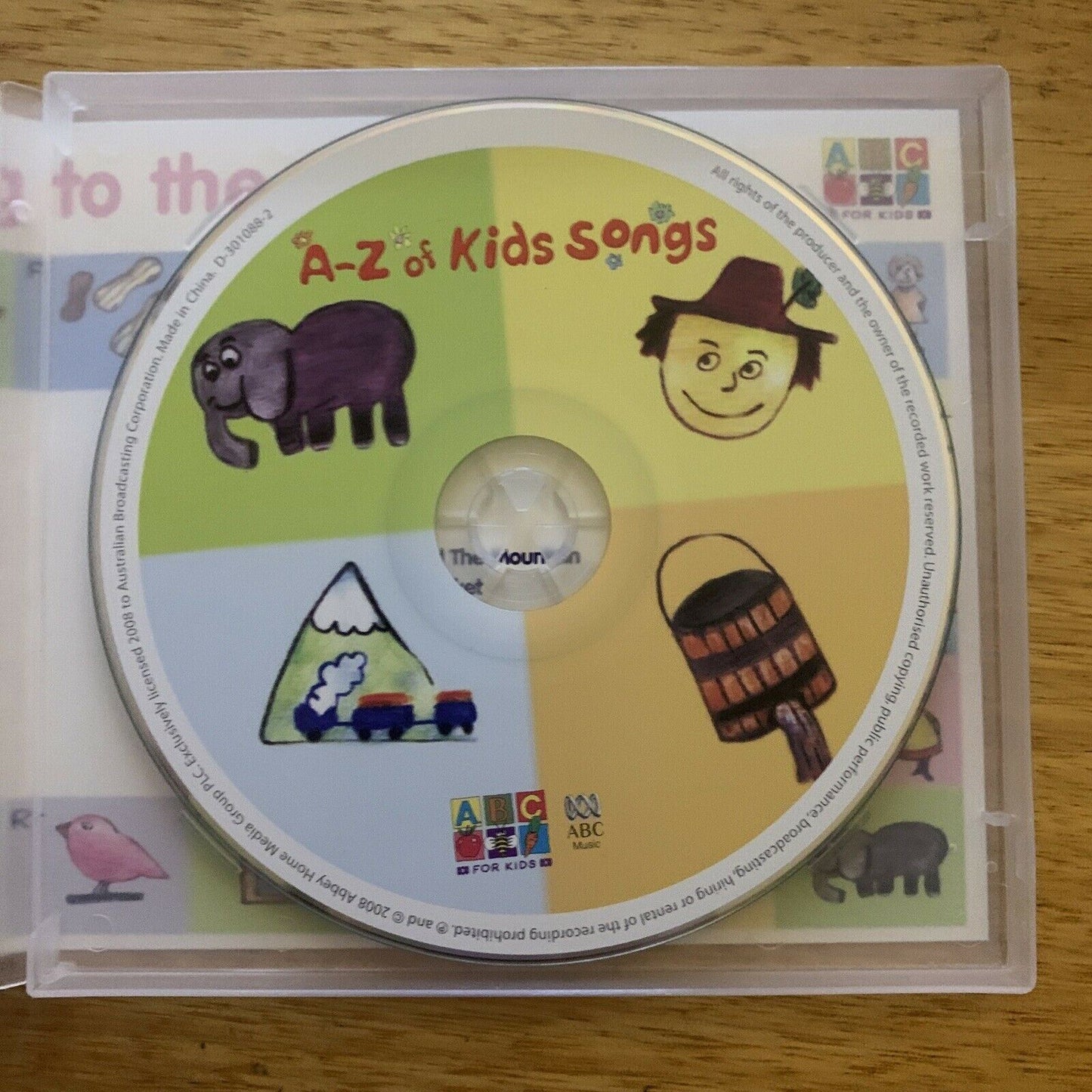 A-Z of Kids Songs (CD) ABC For Kids