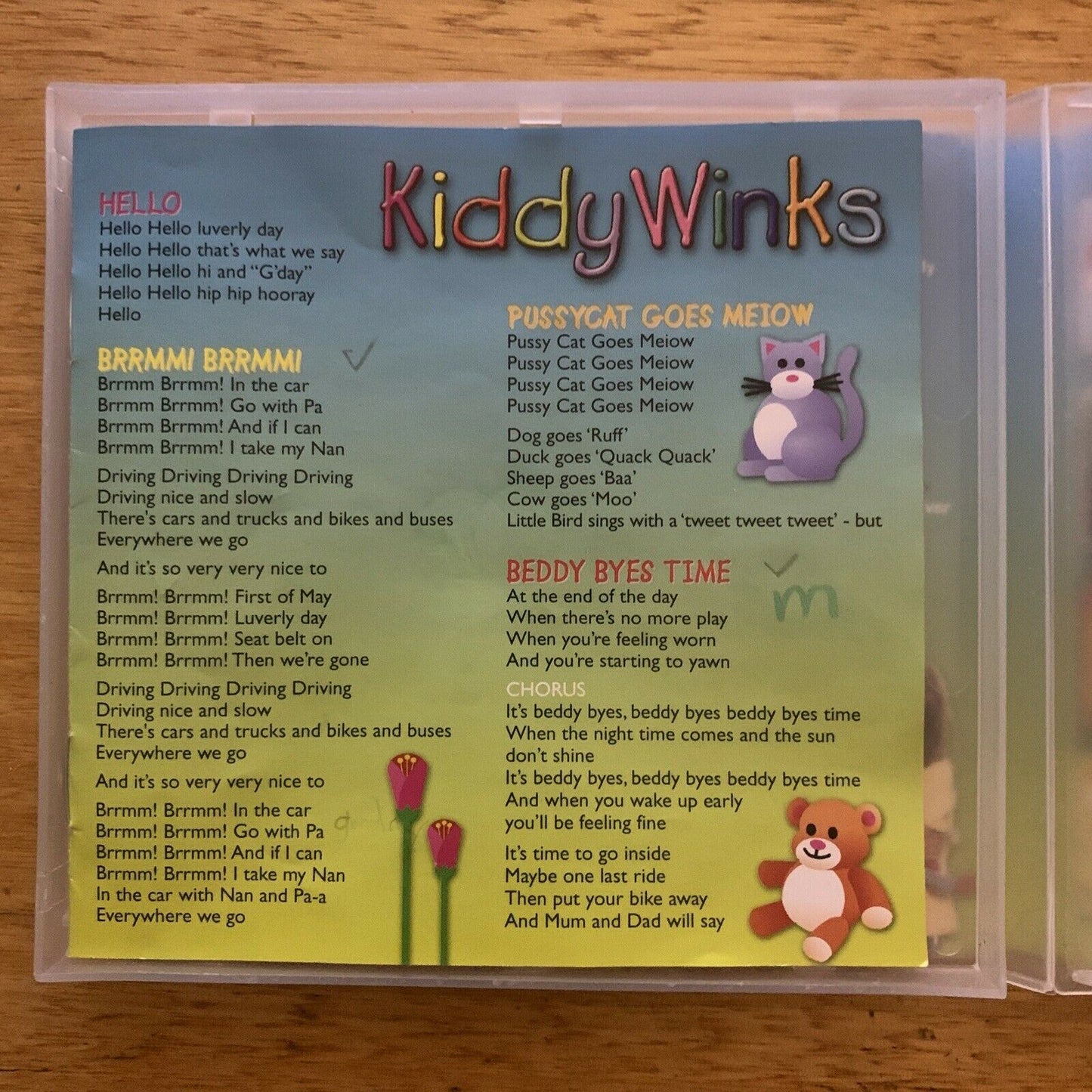 Peter Combe Kiddy Winks CD