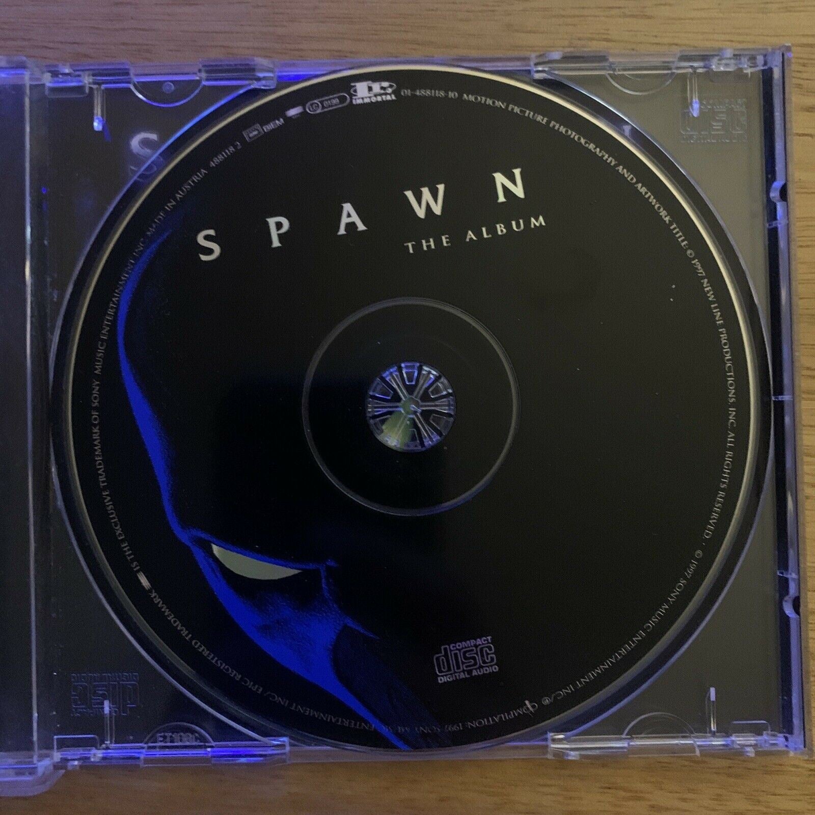 SPAWN THE ALBUM Various - Original Soundtrack (CD,1997) Featuring Mari ...