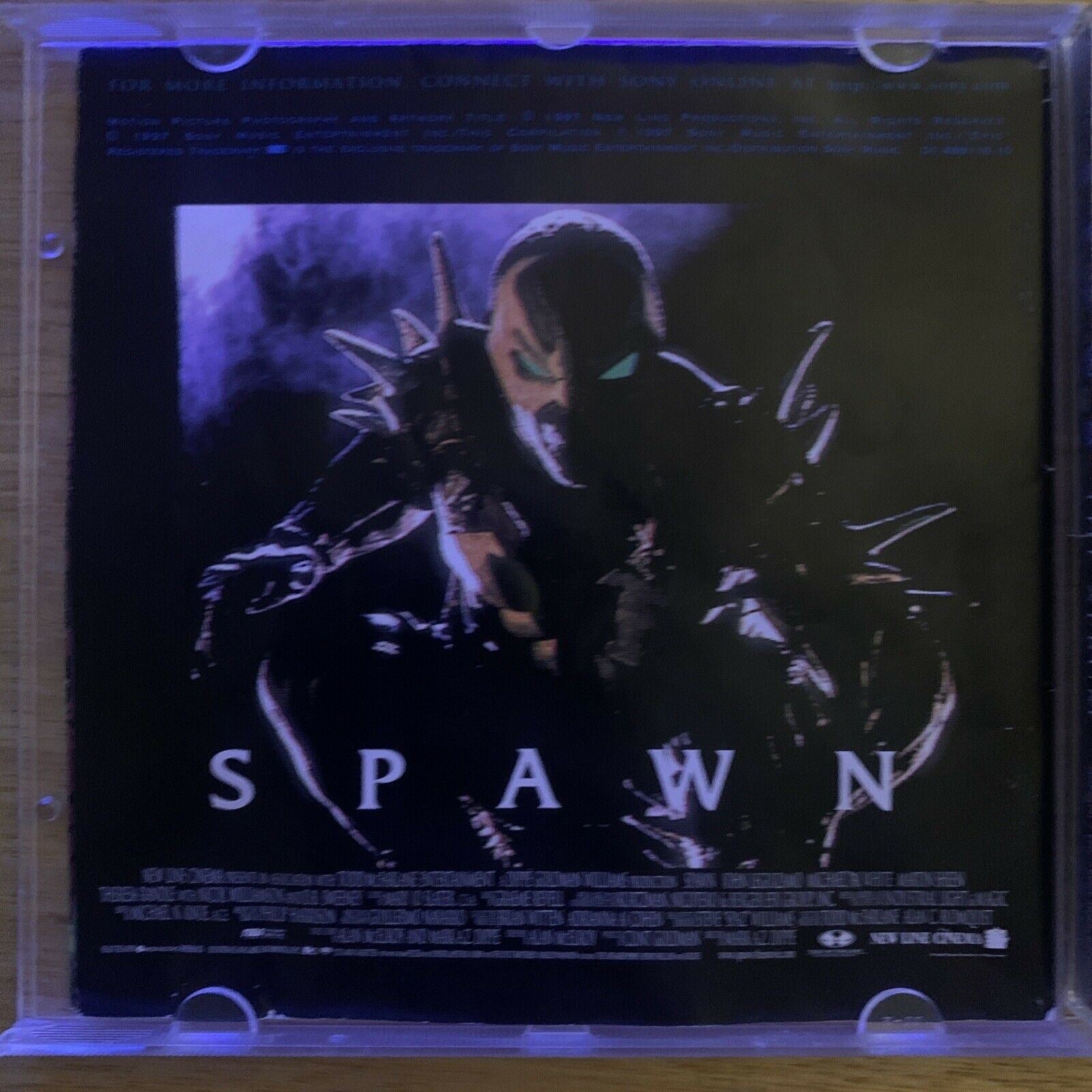 SPAWN THE ALBUM Various - Original Soundtrack (CD,1997) Featuring Mari ...