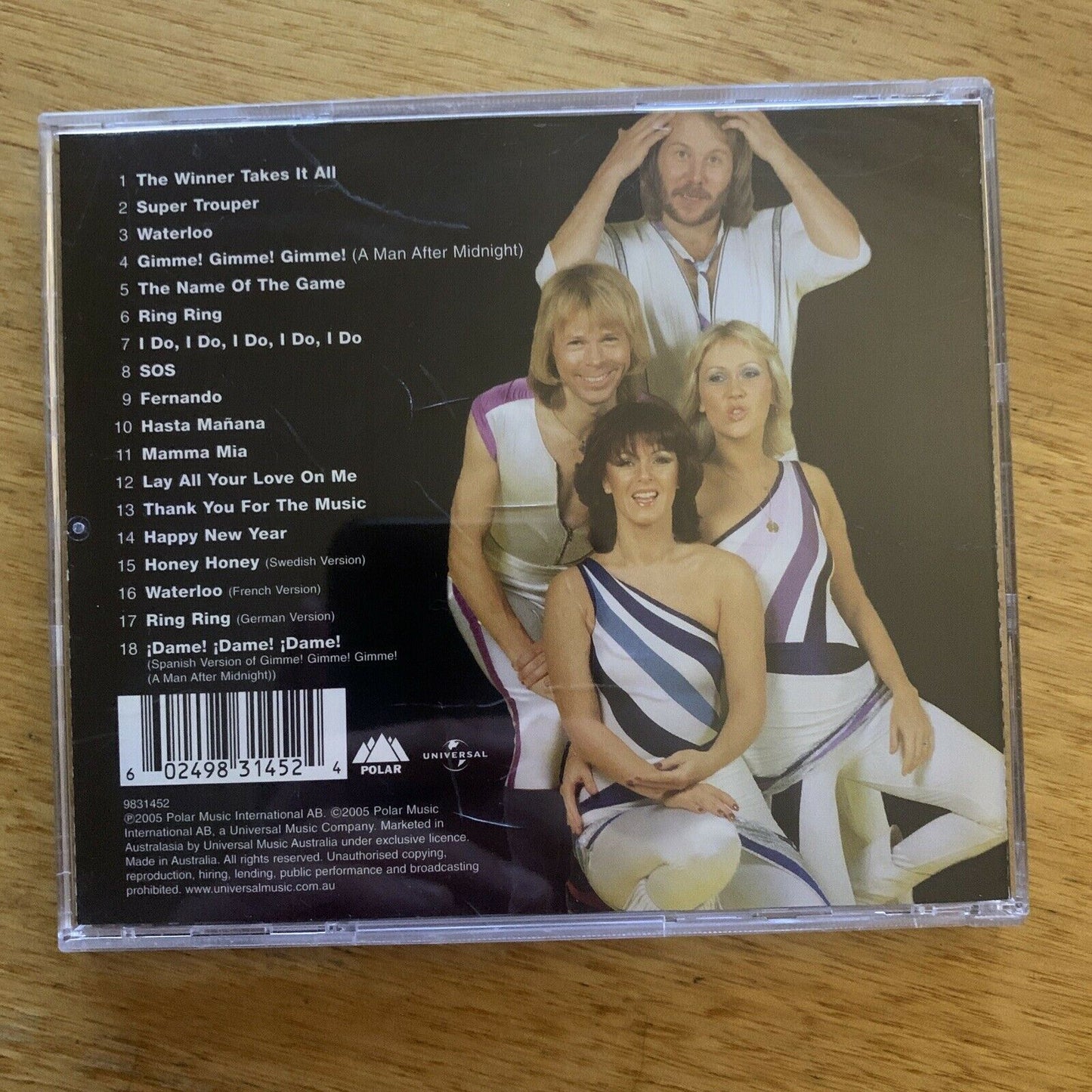 18 Hits by ABBA (CD, Sep-2005, Universal)