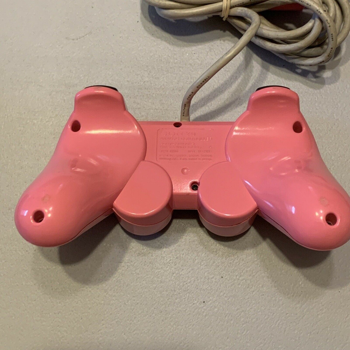 Sony Playstation 2 PS2 Dual Shock 2 Pink Wired Controller - SCPH-10010