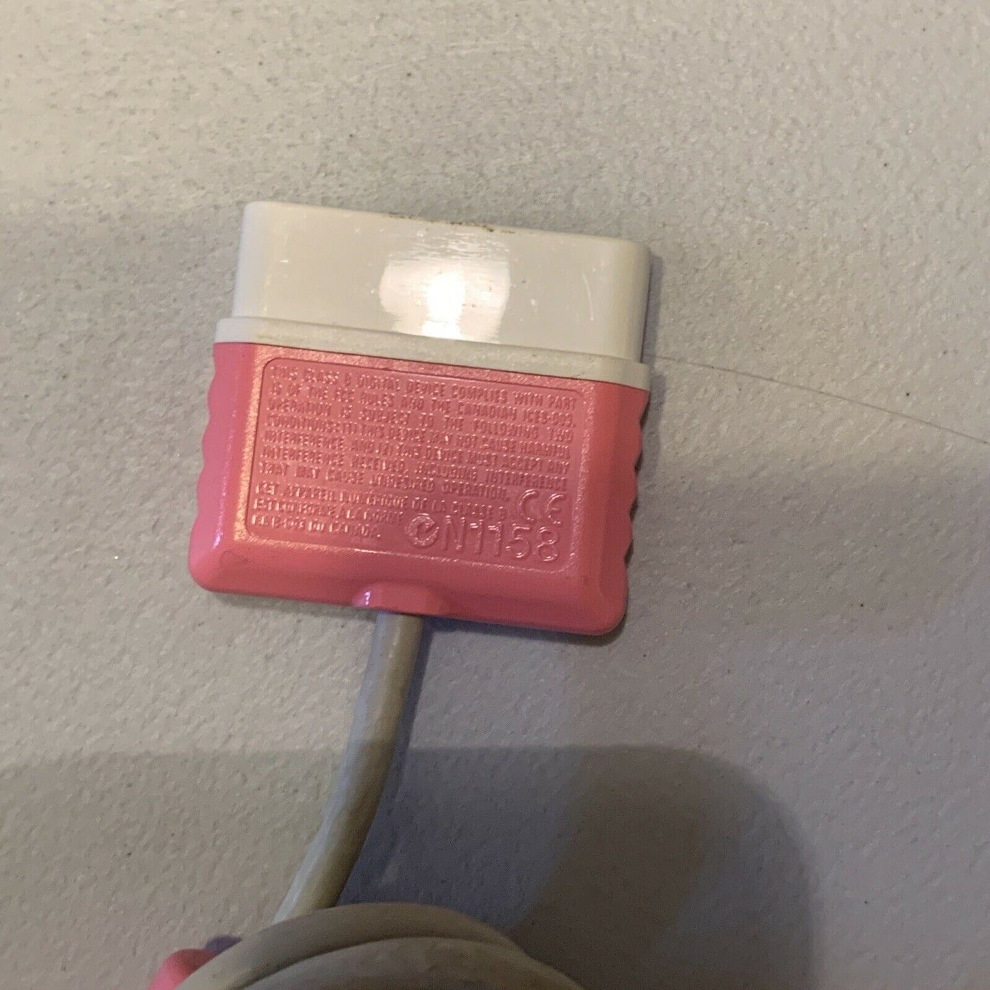 Sony Playstation 2 PS2 Dual Shock 2 Pink Wired Controller - SCPH-10010