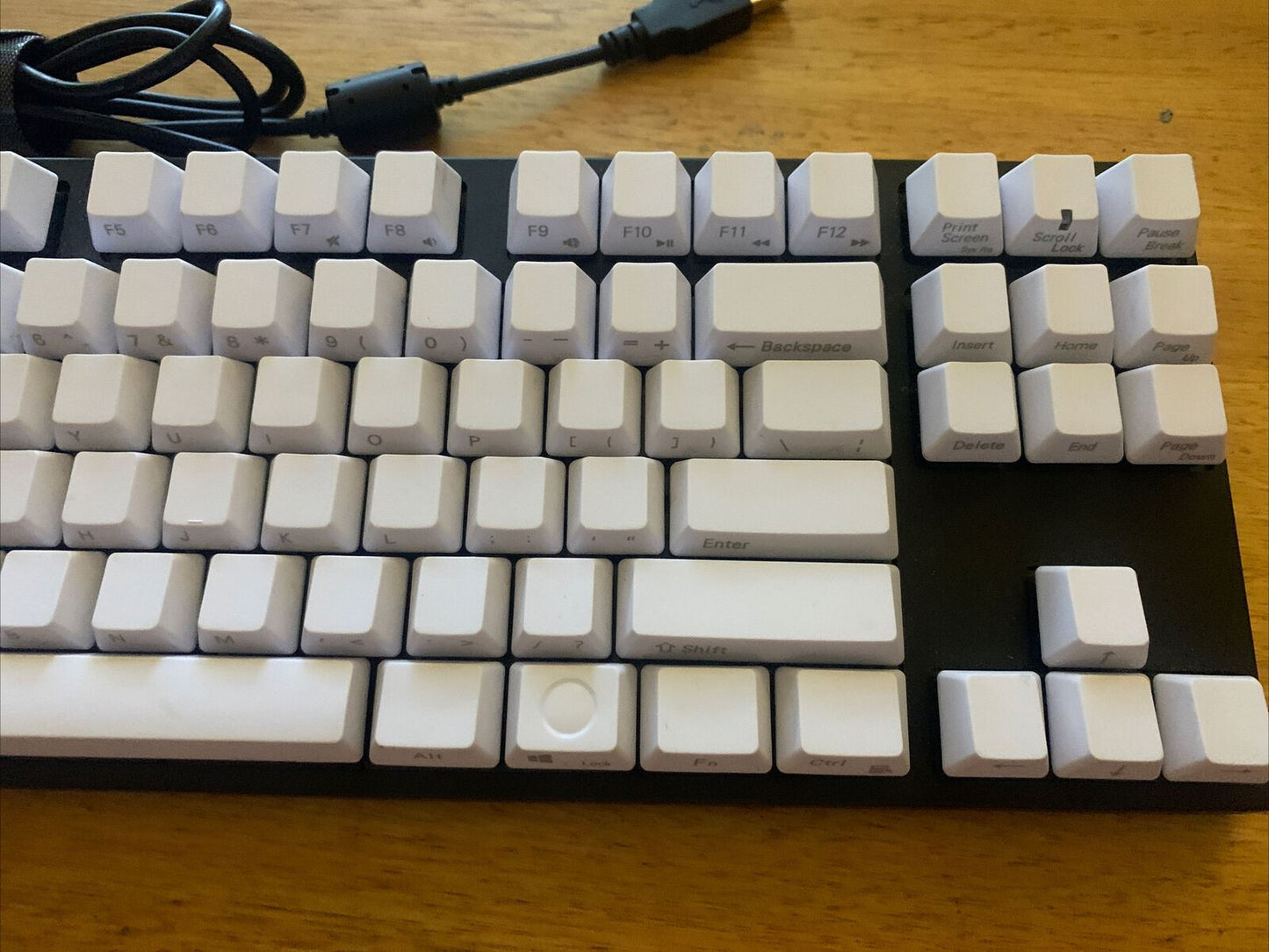 Varmilo VA87ML Mechanical Keyboard - Black and White