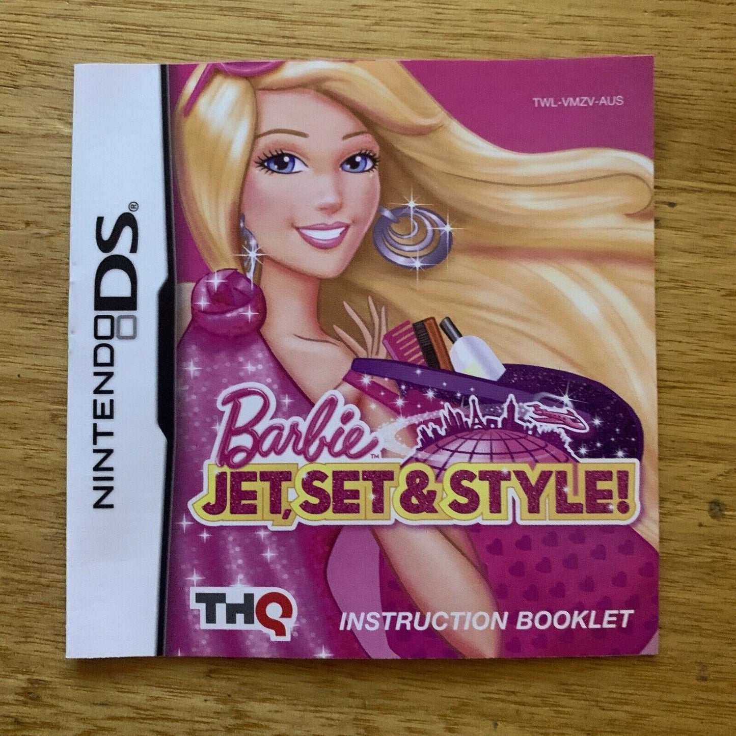 Barbie: Jet, Set and Style - Nintendo DS Game (complete with Manual)