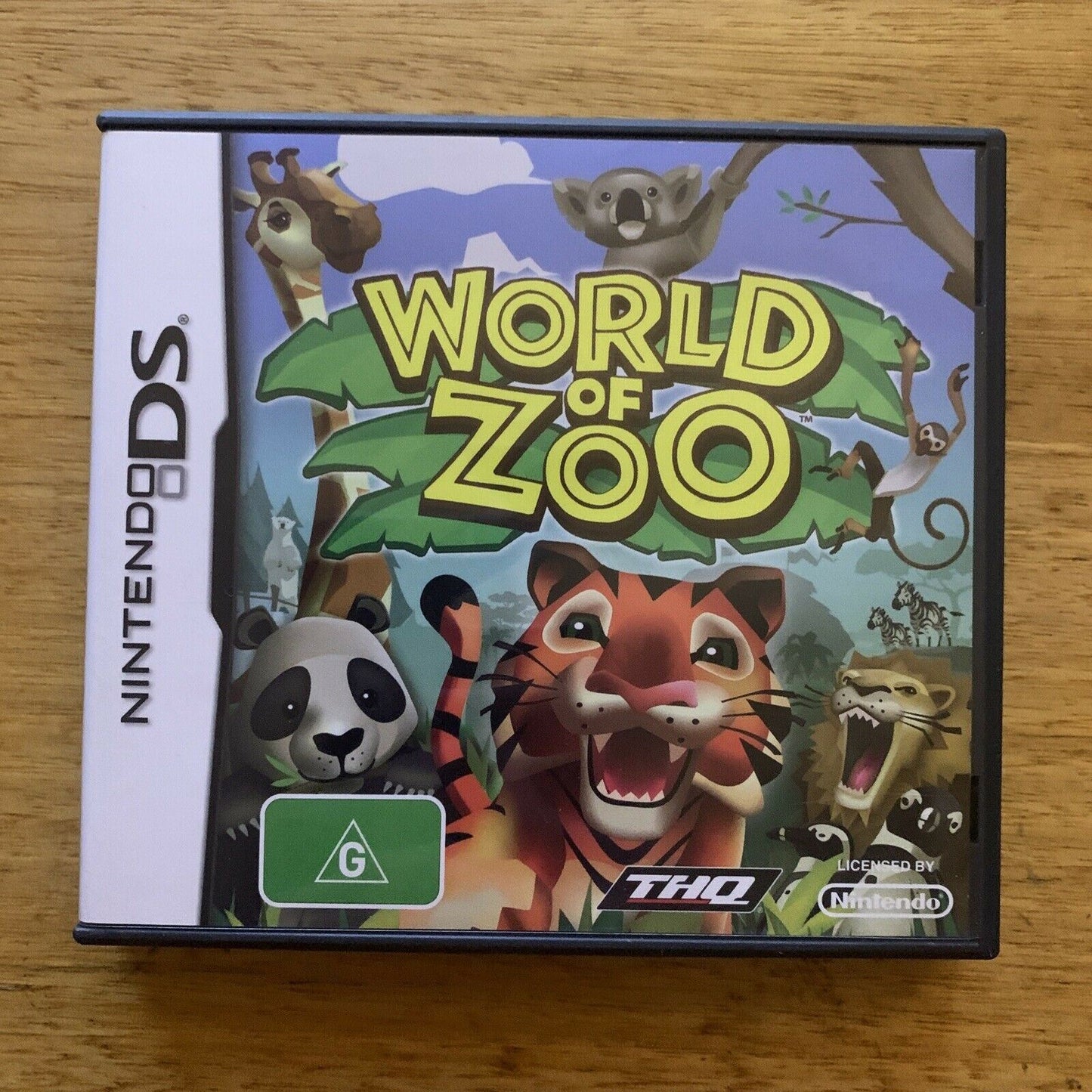 World of Zoo - Nintendo DS 2DS 3DS Game Complete with Manual