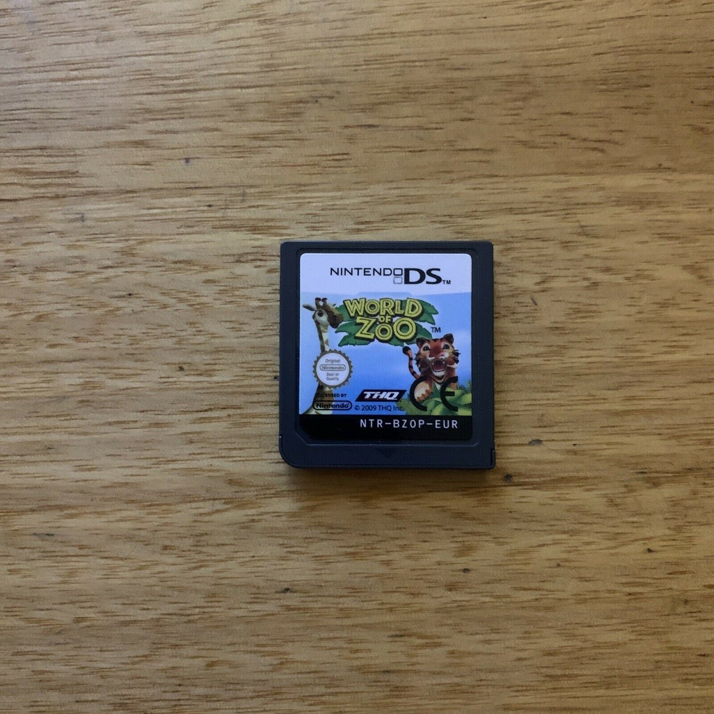 World of Zoo - Nintendo DS 2DS 3DS Game Complete with Manual