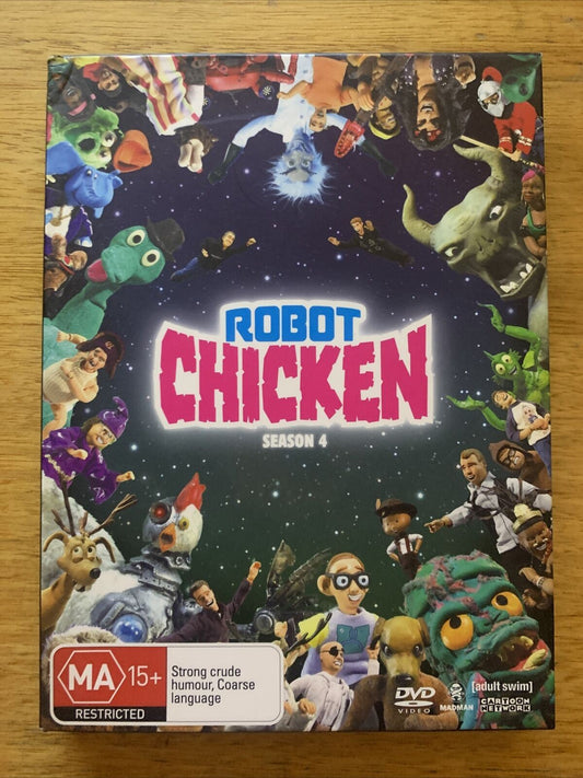 Robot Chicken : Season 4 (DVD, 2009, 2-Disc Set) Region 4