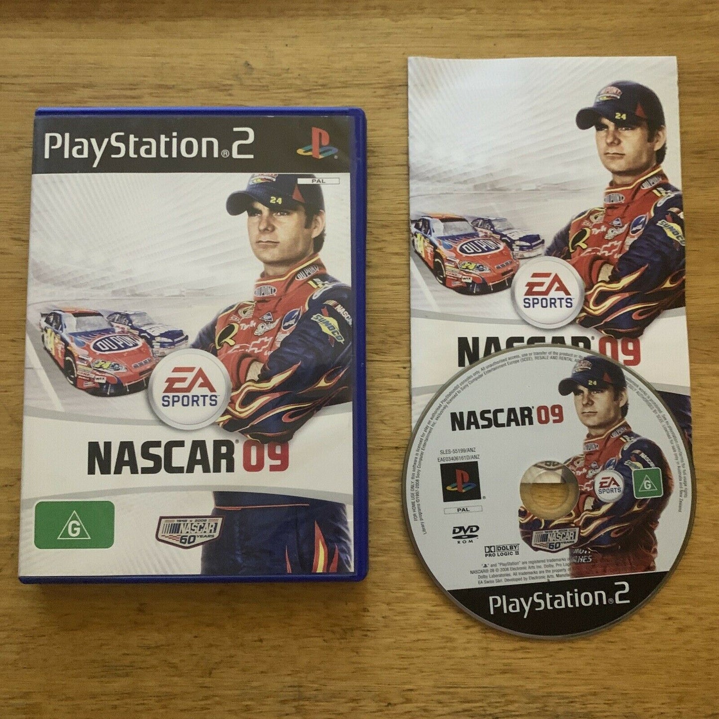 Nascar 09 - PS2 Game PAL with Manual