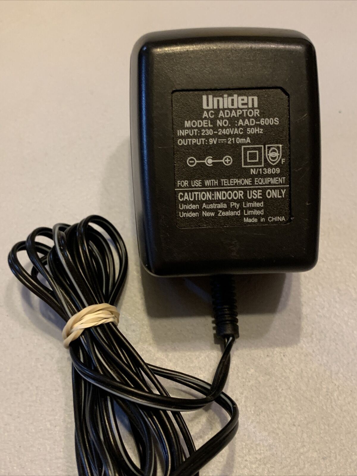 Genuine Uniden Cordless Telephone Charger & AAD-600S AC Adaptor