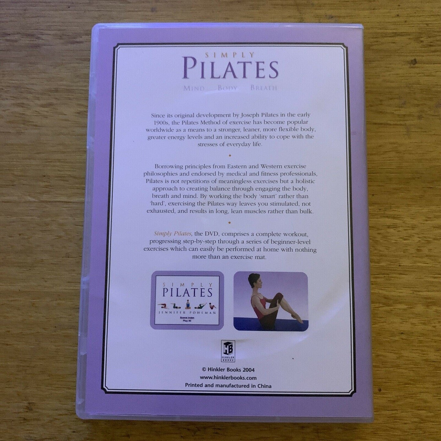 Simply Pilates (DVD, 2004)