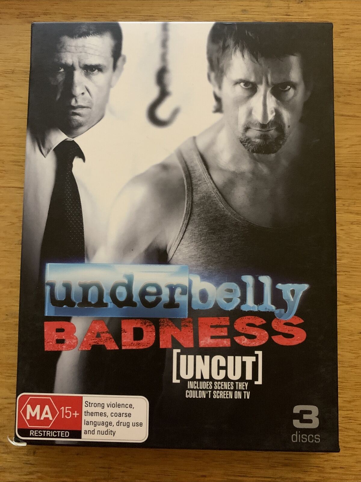 Underbelly Badness - Uncut (DVD, 2012) Matt Nable, Jonathan LaPaglia. Region 4