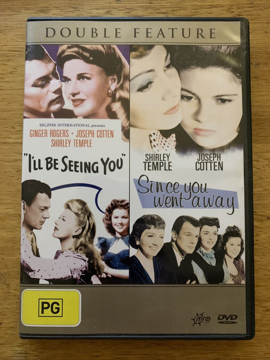 Shirley Temple: I'll Be Seeing You  / Since You Went Away (DVD, 1944) Region 4