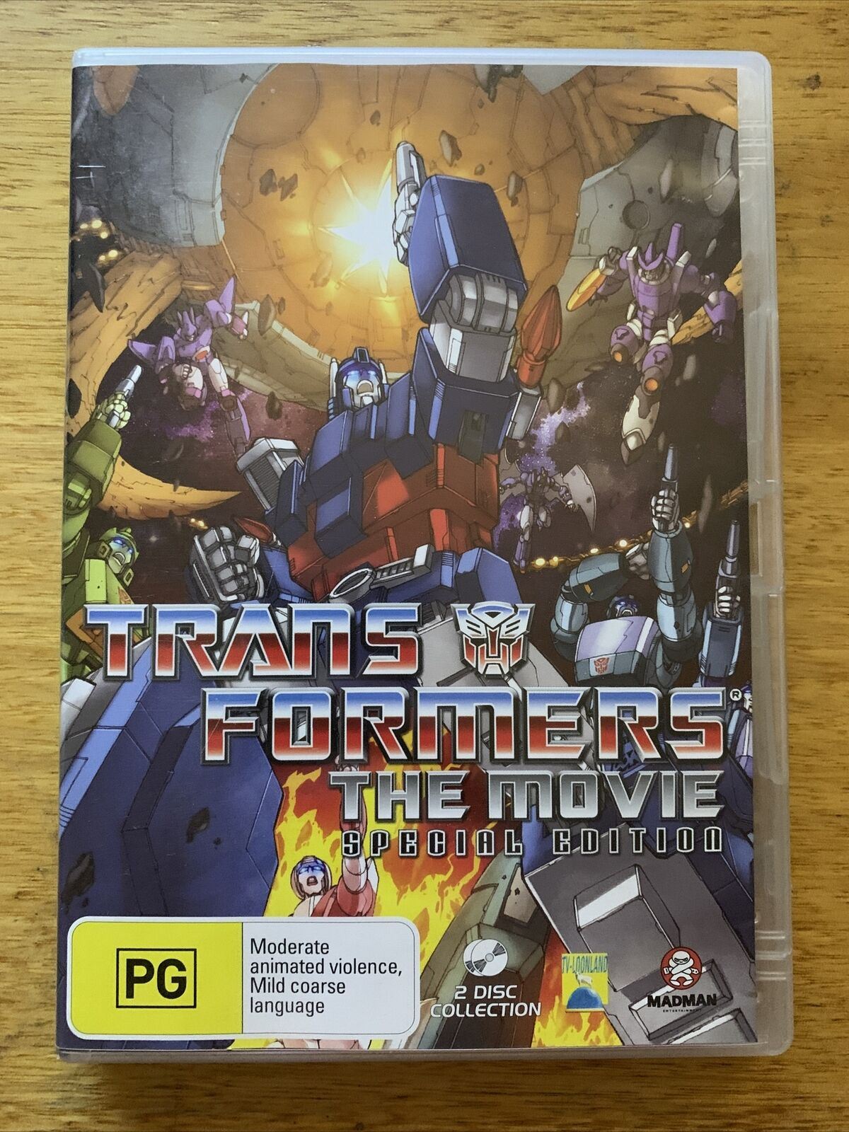 Transformers - The Animated Movie Special Edition (DVD, 1986, 2-Disc Set)