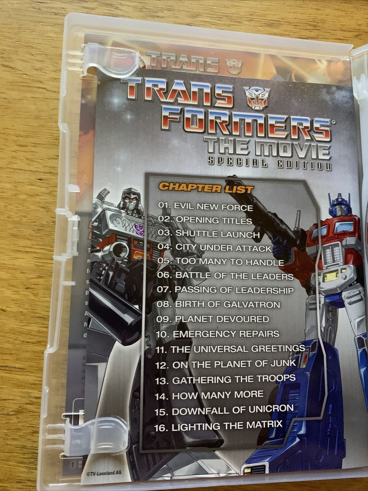 Transformers - The Animated Movie Special Edition (DVD, 1986, 2-Disc Set)