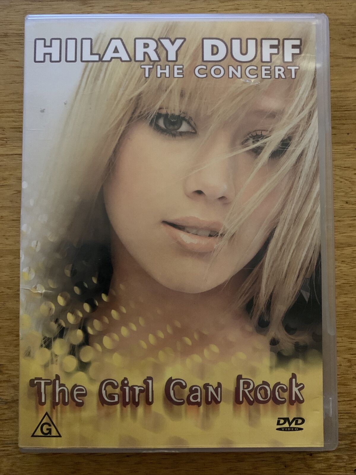 Hilary Duff - The Girl Can Rock (DVD, 2004)