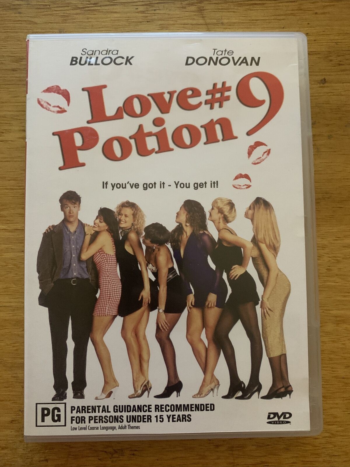 Love Potion No. 9 (DVD, 1992) Tate Donovan, Sandra Bullock