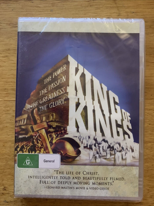 King Of Kings (DVD, 1961)  Jeffrey Hunter, Siobhan McKenna, Hurd Hatfield