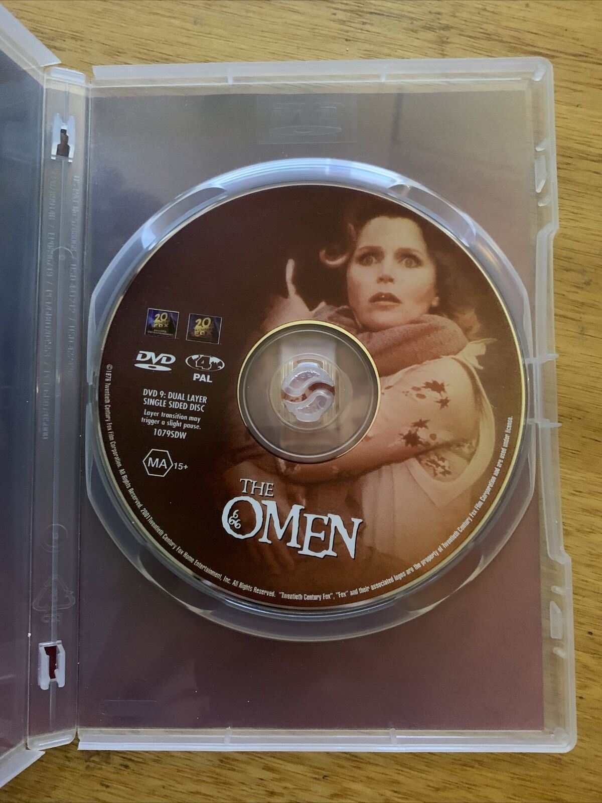 The Omen - 25th Anniversary Edition (DVD, 1976) Region 4