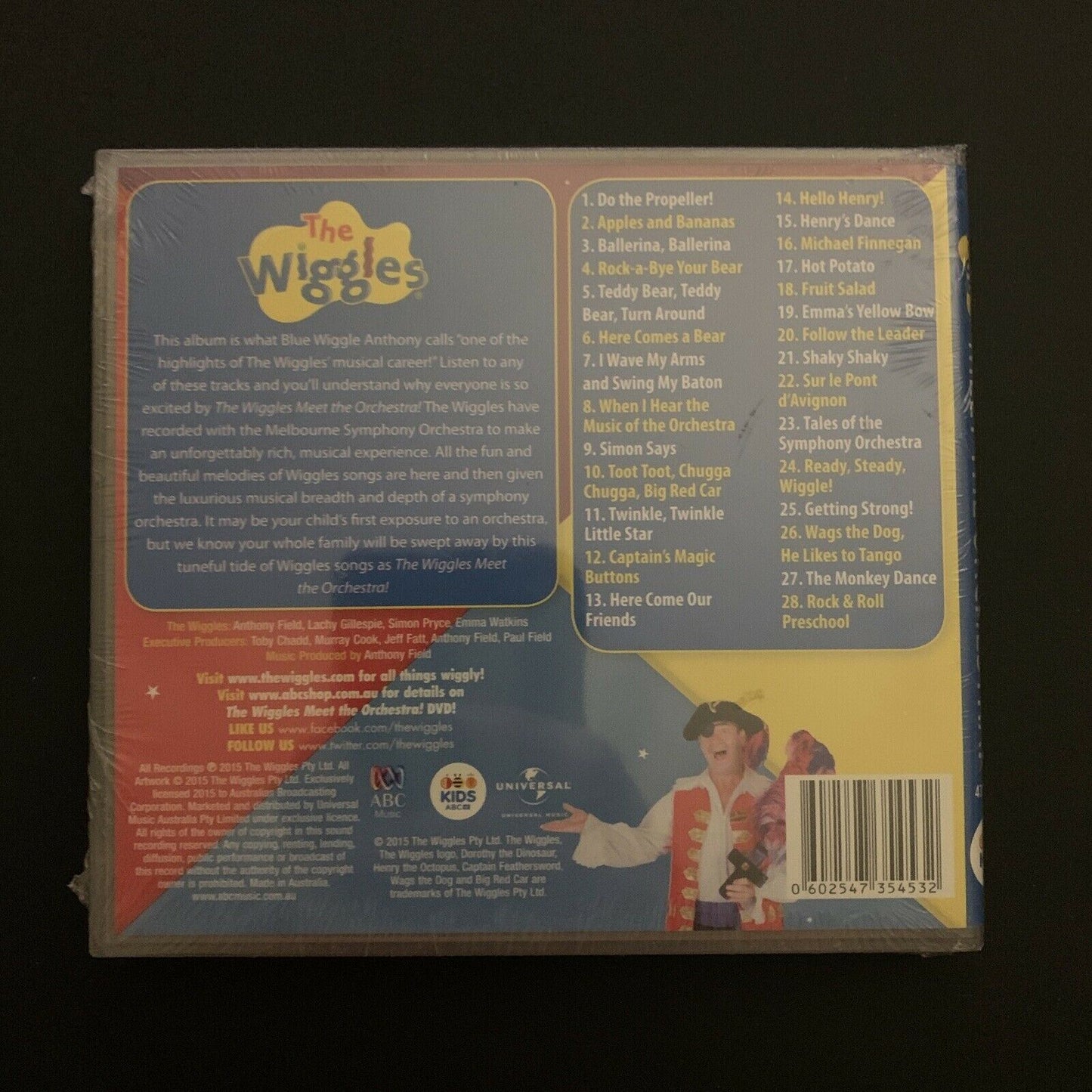 *New Sealed* The Wiggles Meet the Orchestra! by The Wiggles (CD, ABC)