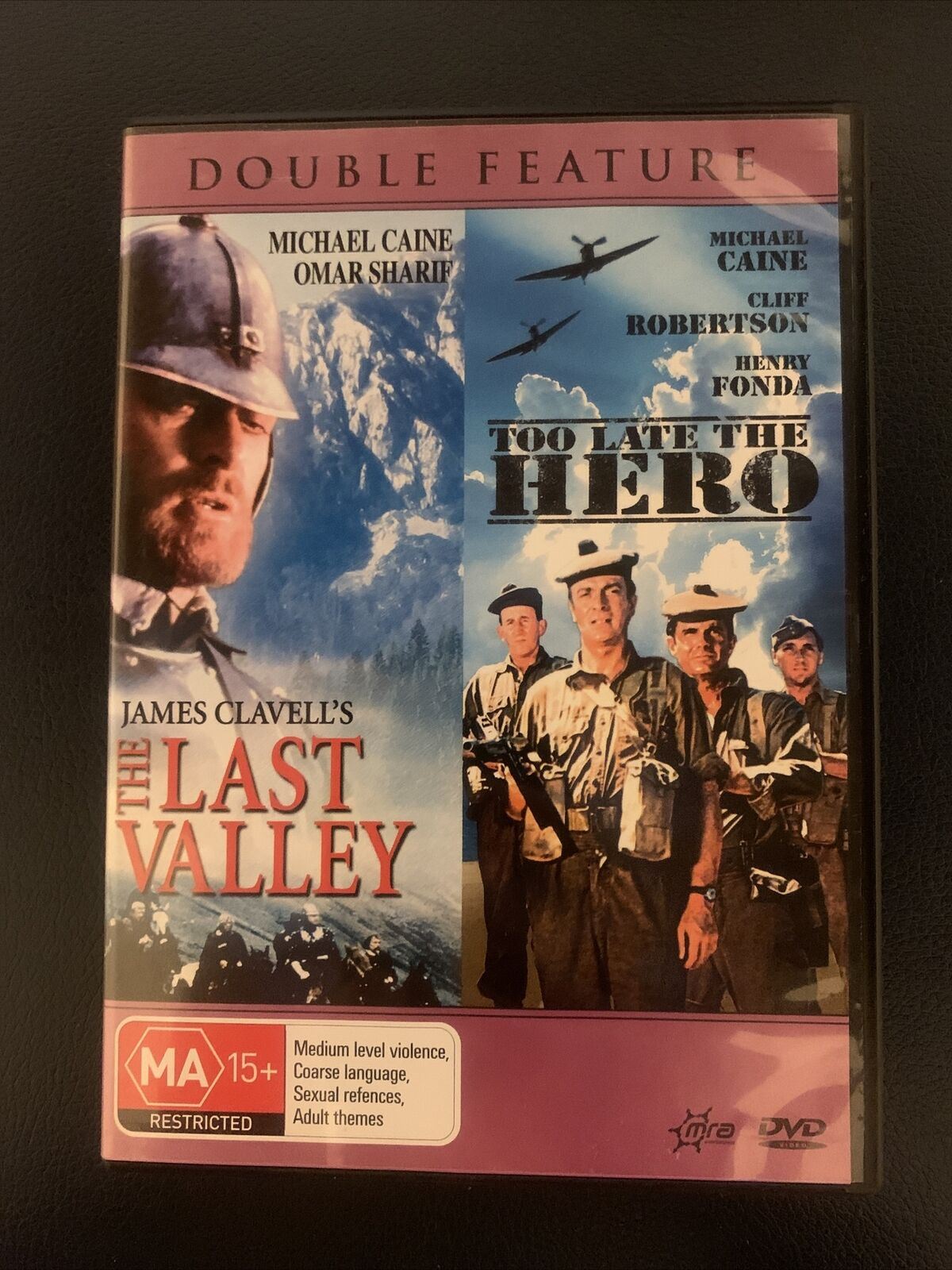 The Last Valley + Too Late The Hero (DVD) Region 4