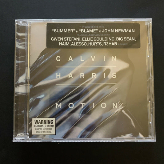 *New Sealed* Calvin Harris - Motion (Feat Blame Under Control & Outside) CD