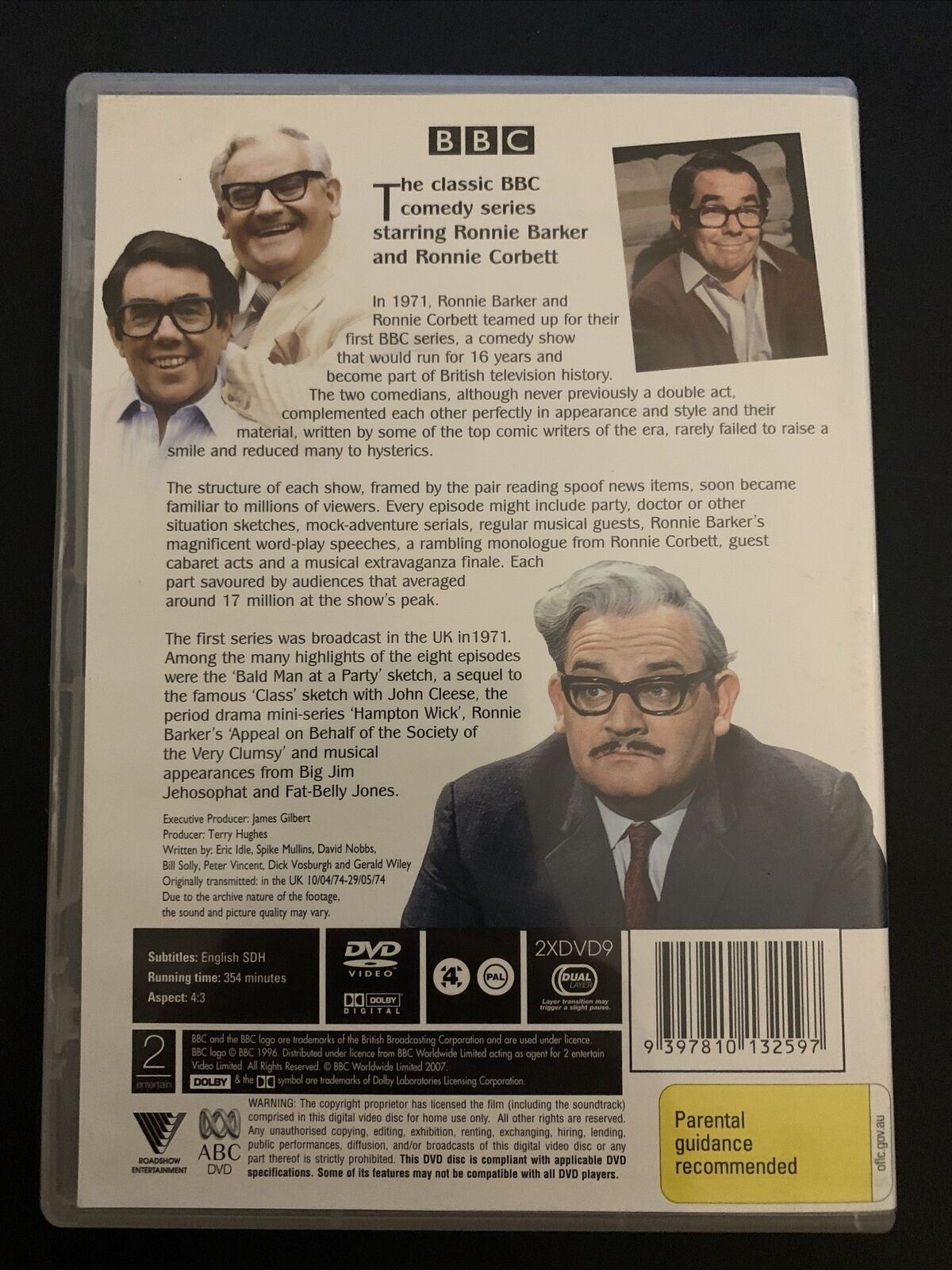 Two Ronnies : Series 1 (DVD, 1971) Ronnie Barker, Ronnie Corbett - Region 4