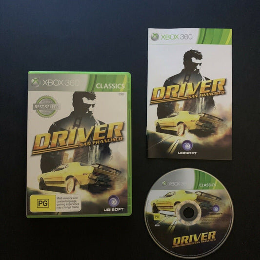 Driver: San Francisco - Microsoft Xbox 360 with Manual