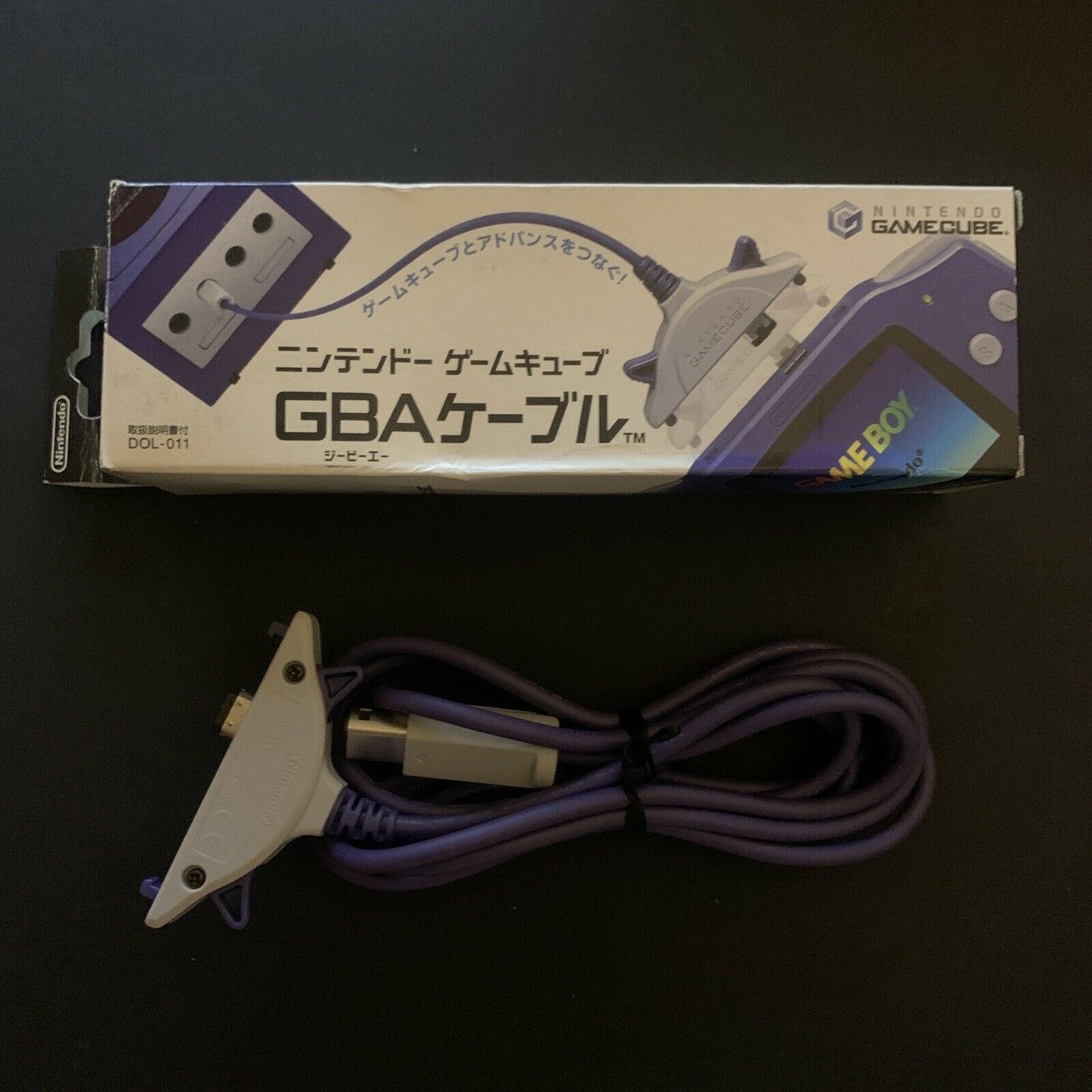 Official Nintendo GameCube GBA Link Cable - Game Boy Advance link cable DOL-011