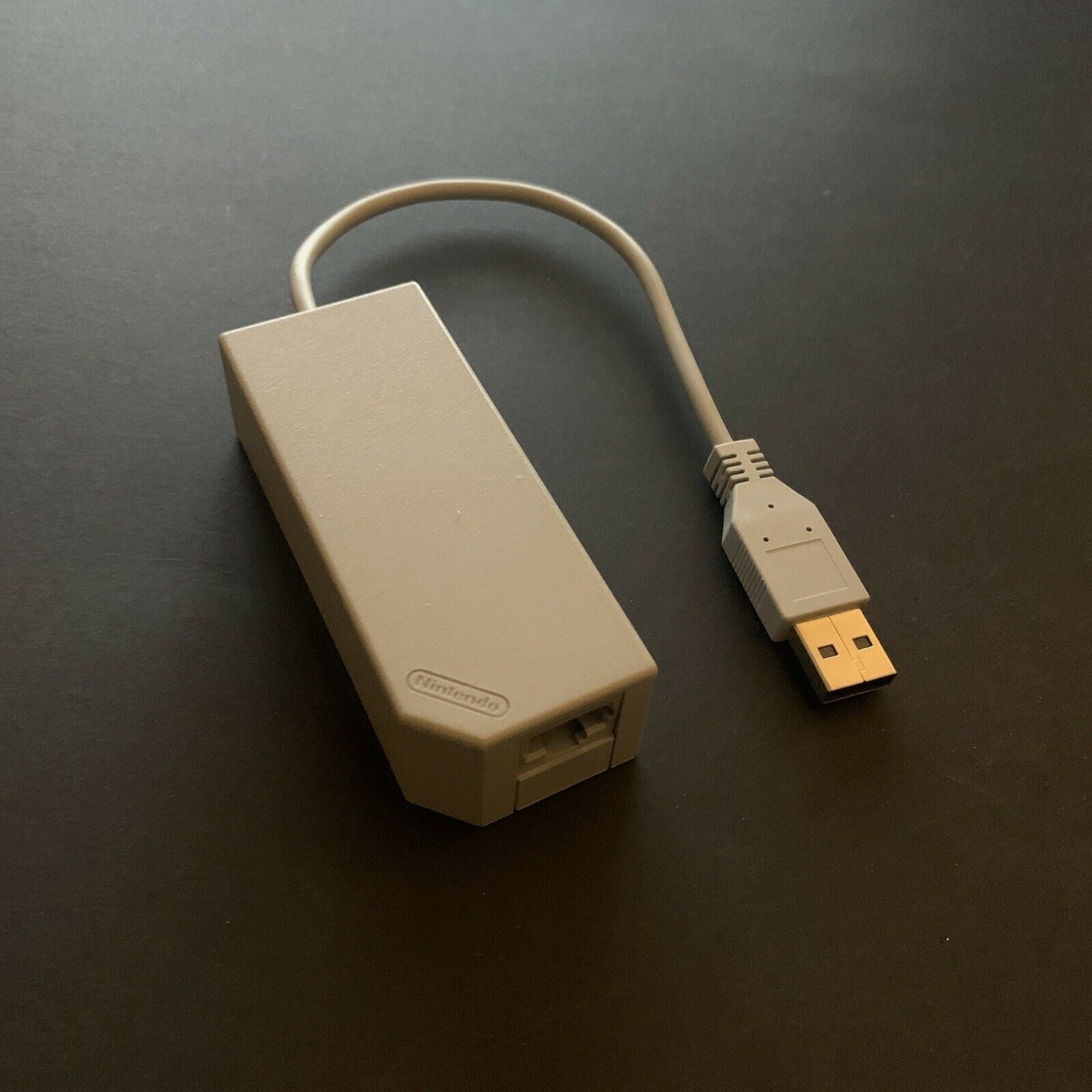 Official Nintendo USB LAN adapter RVL-015 for Wii, Wii U, Switch ...