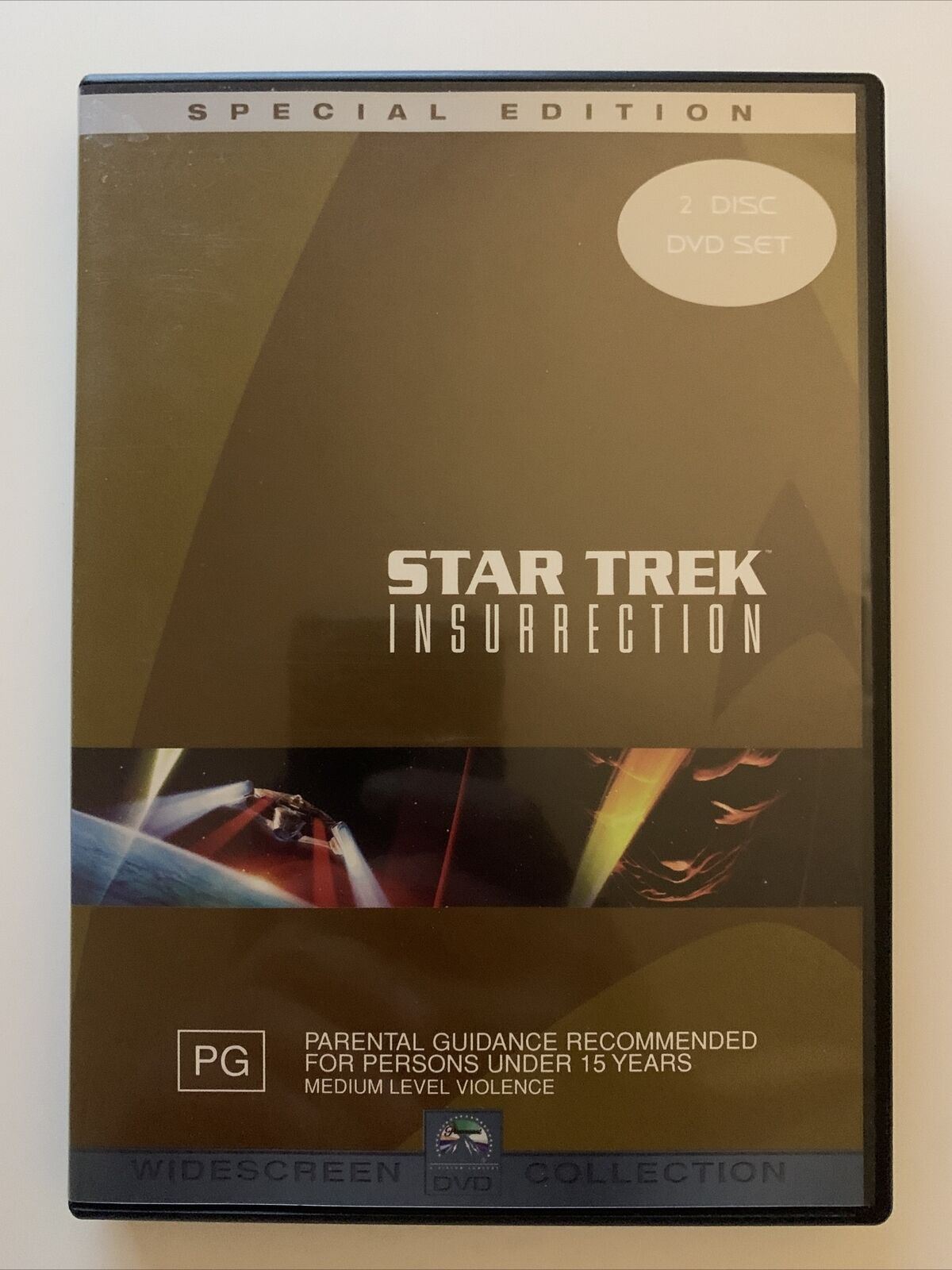 Star Trek: Insurrection - Special Edition (DVD, 1998) Patrick Stewart. Region 4