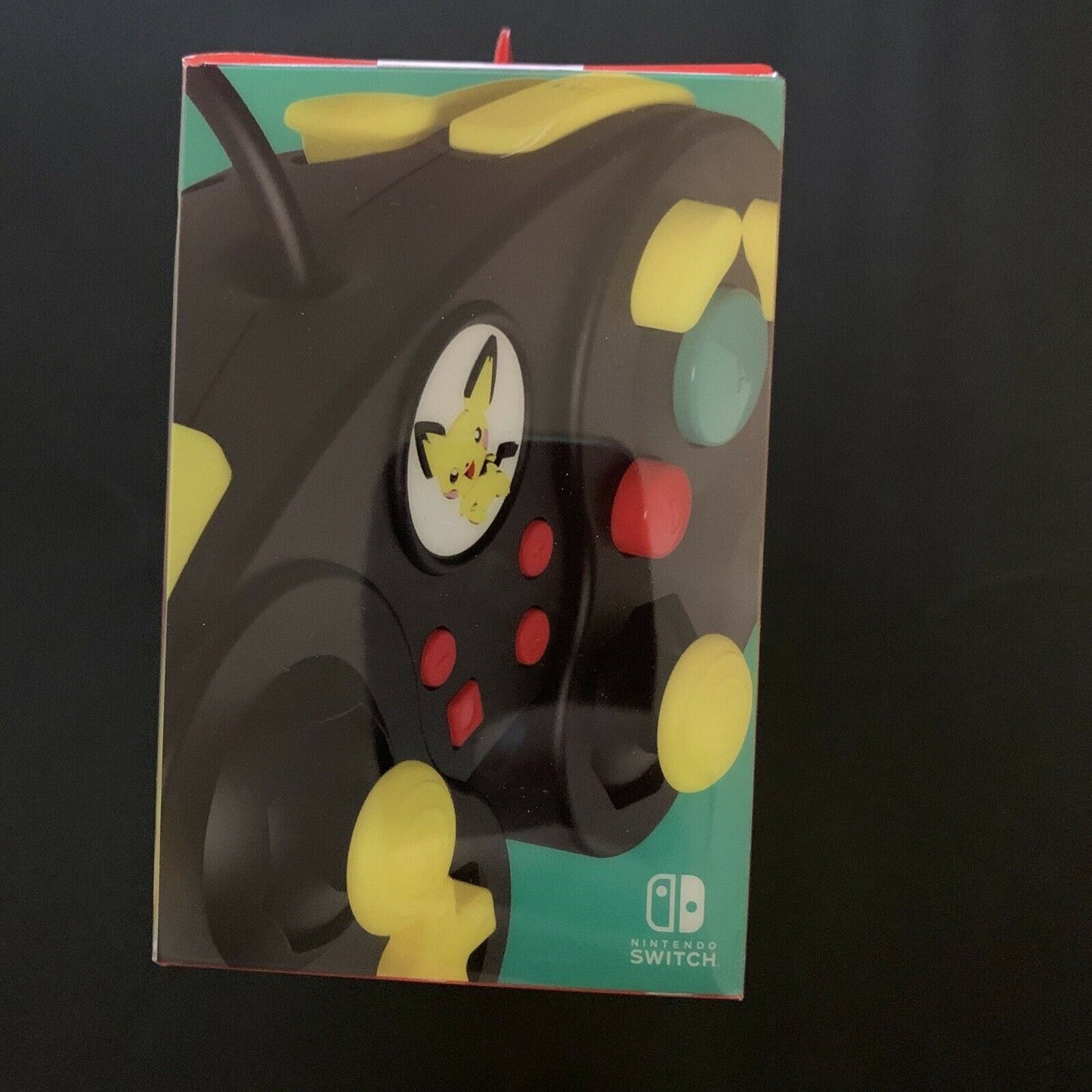 Official Nintendo Switch Pokemon Edition Wired Fight Pad Pro Controller NEW