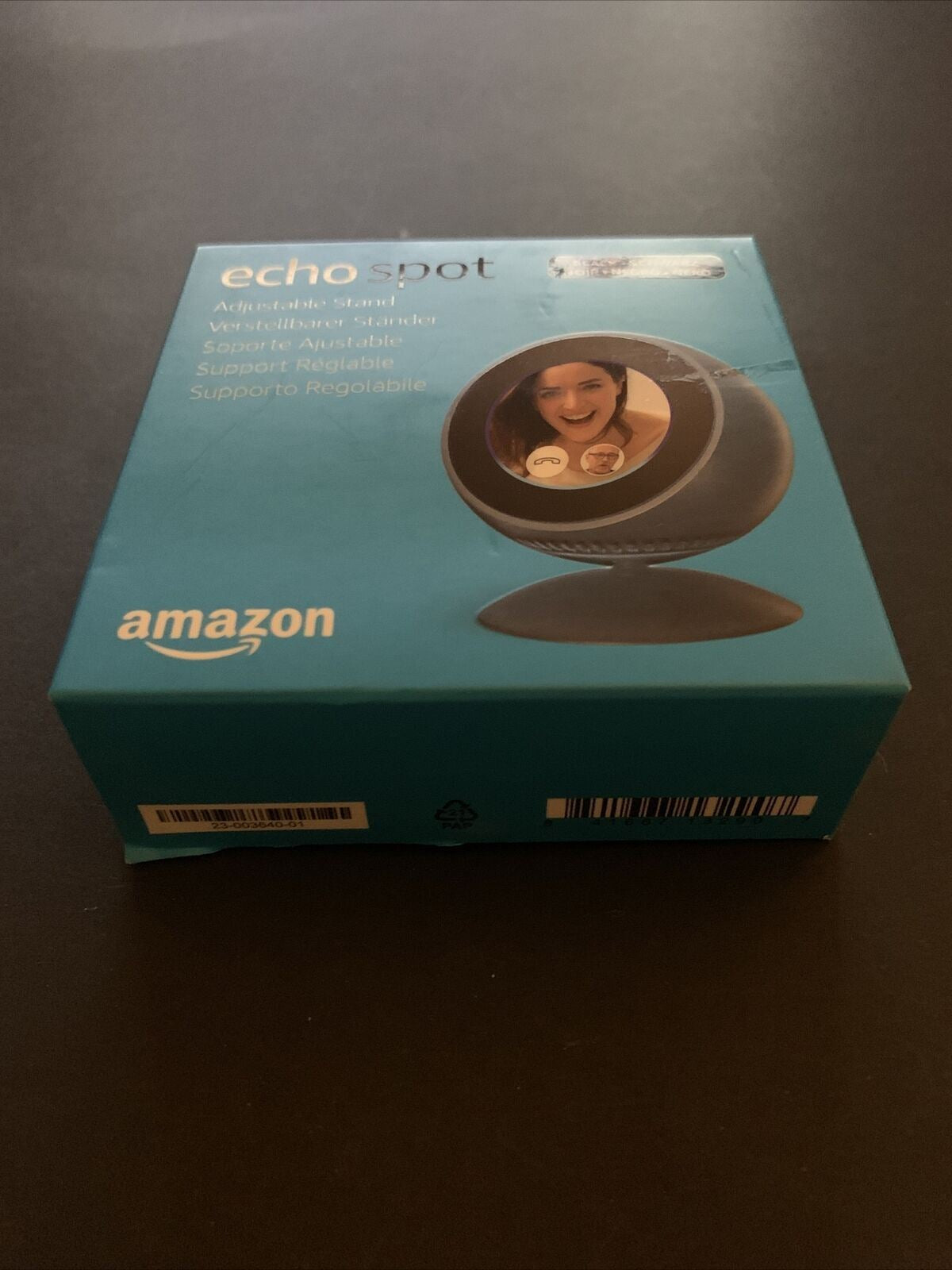 Echo Spot Adjustable Stand - Black