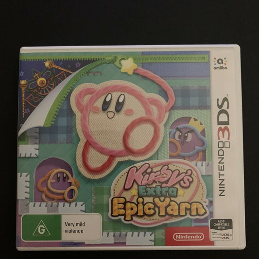 *NEW* Kirby's Extra Epic Yarn (Nintendo 3DS, 2019)