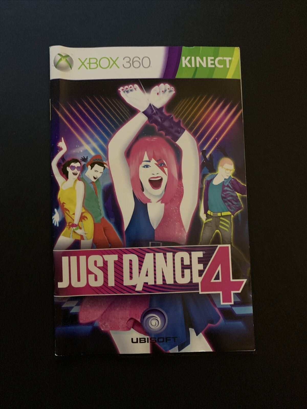 Just Dance 4 - Microsoft Xbox 360 Game PAL with Manual