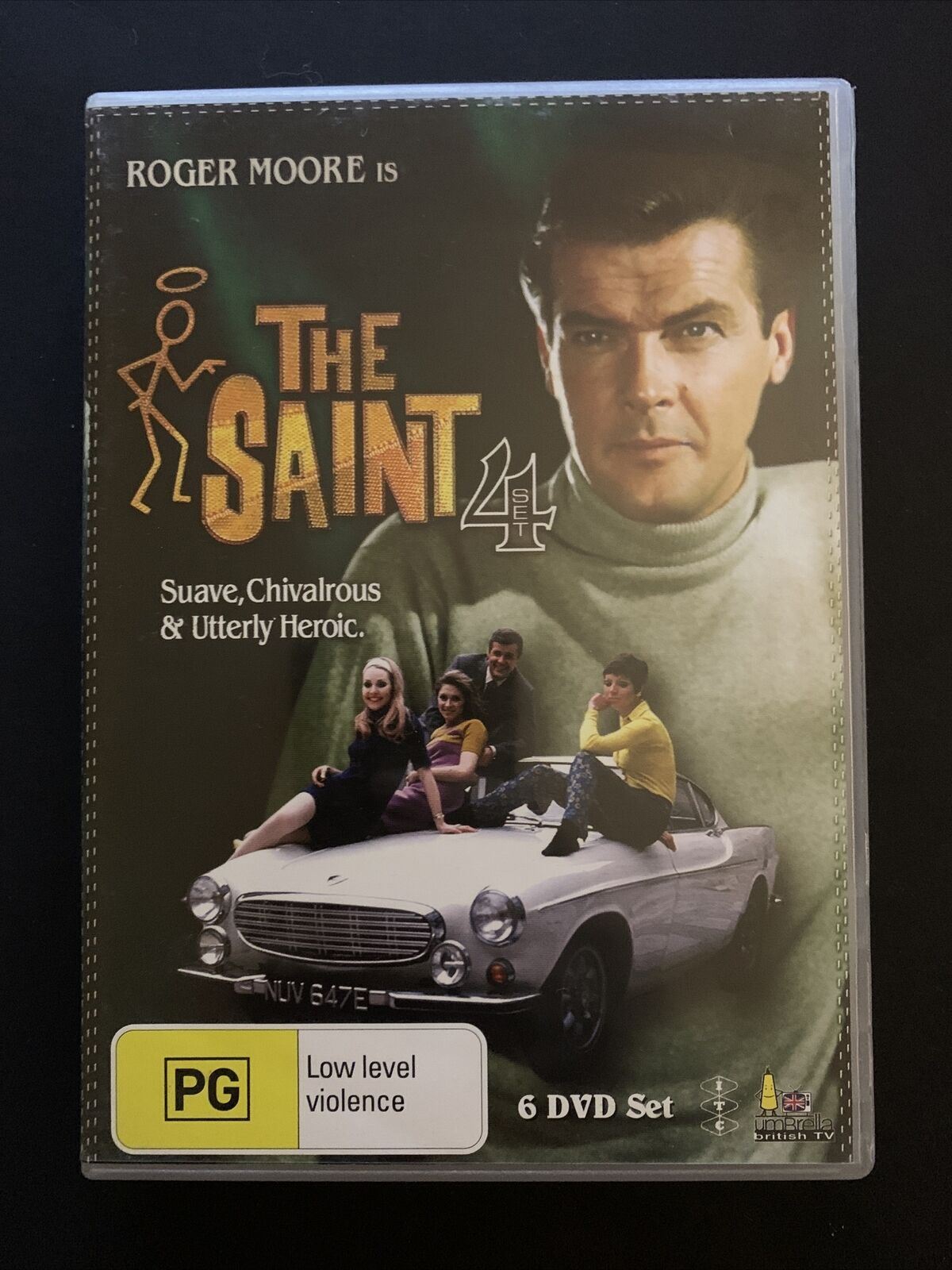 The Saint: Set 4 (DVD, 1962, 6-Disc) Roger Moore, Ivor Dean, Leslie Crawford