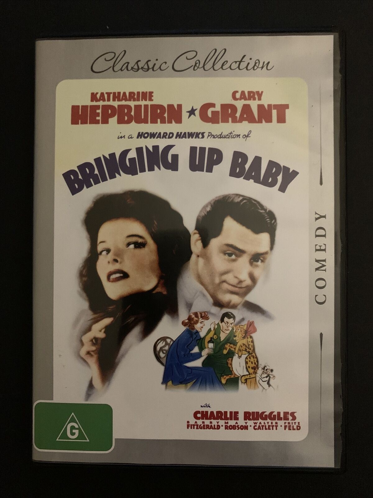 Bringing Up Baby! (DVD, 1938) Katharine Hepburn, Cary Grant - Region 4 ...