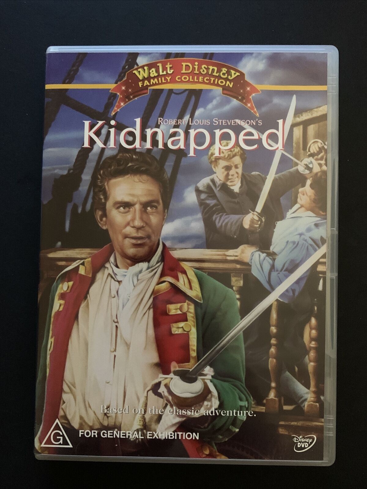 Kidnapped (DVD, 1959) Peter Finch, James MacArthur, Bernard Lee - Region 2 & 4
