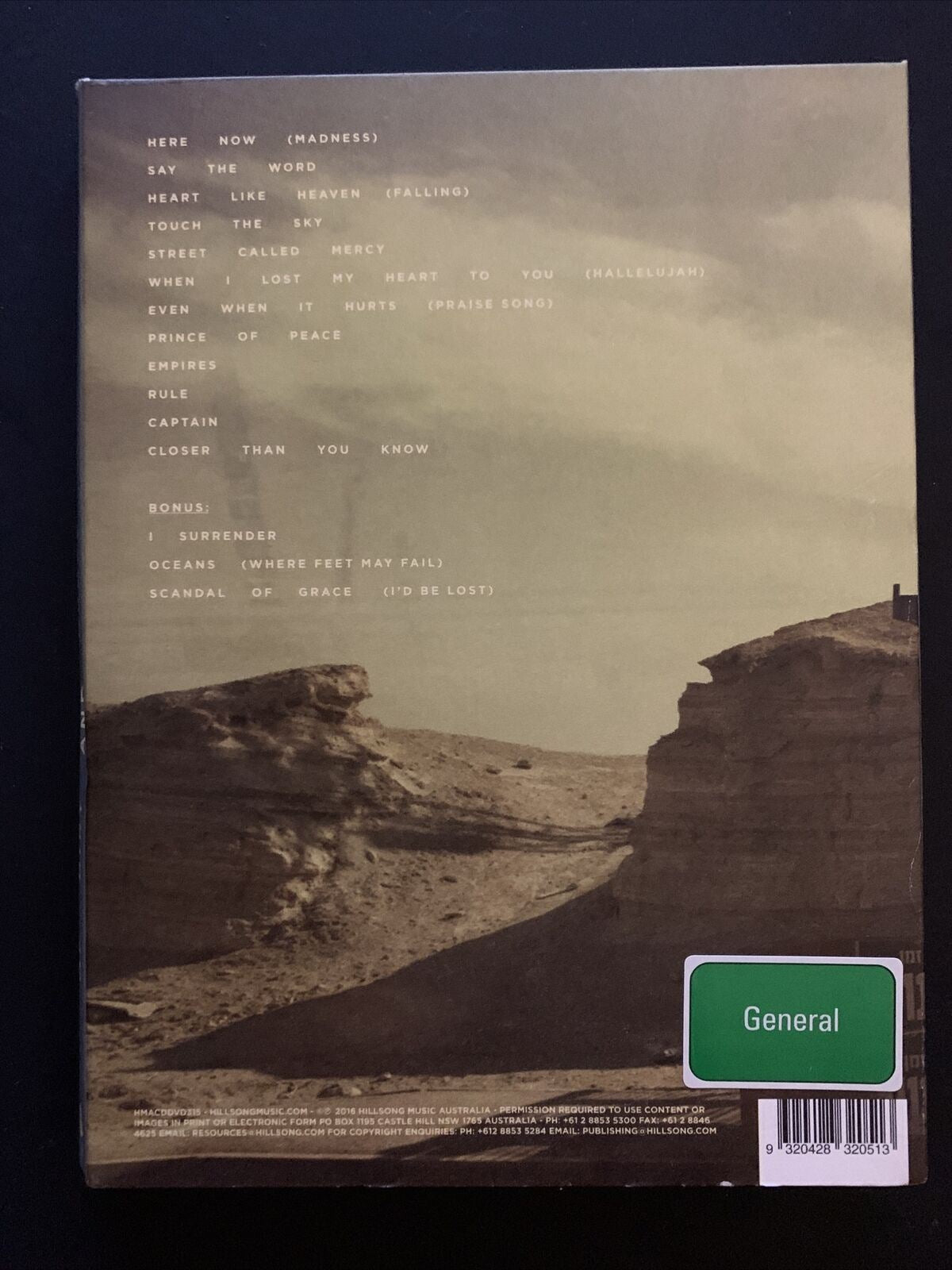 Of Dirt and Grace: Live from the Land (DVD) Hillsong