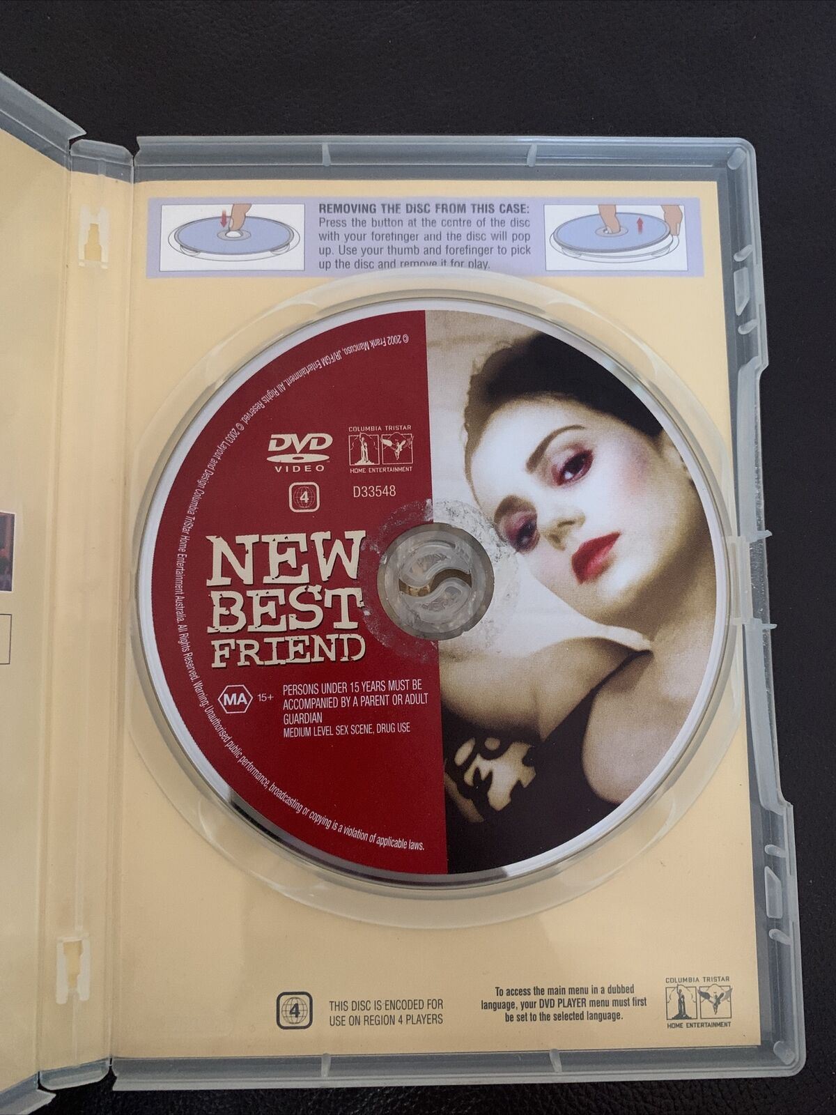 New Best Friend (DVD, 2002) Taye Diggs, Dominique Swain, Mia Kirshner. Region 4