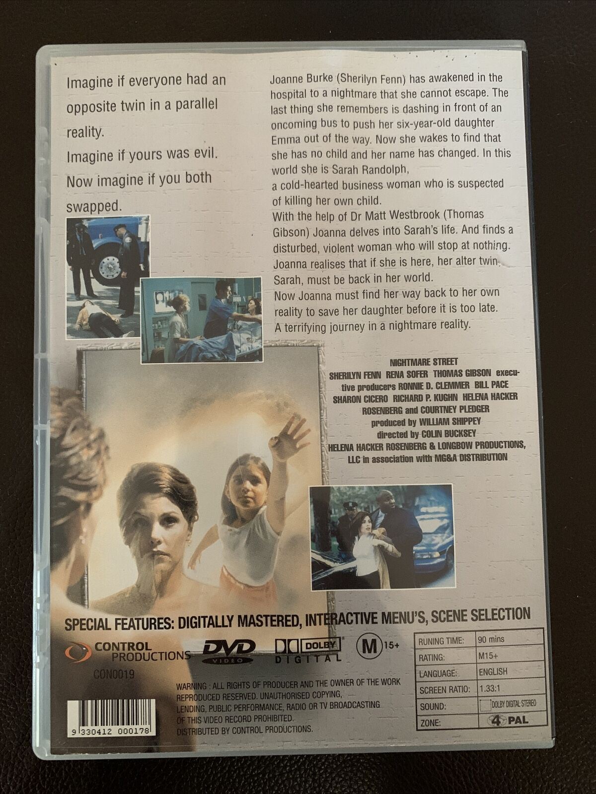 Nightmare Street (DVD, 1998) Sherilyn Fenn, Rena Sofer, Steve Harris