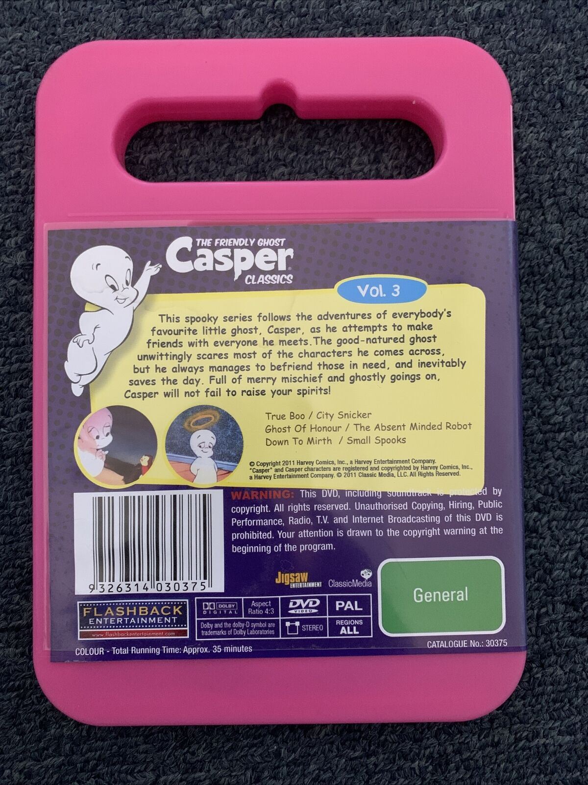 Casper - Let's Boo-gie! (DVD) All Regions