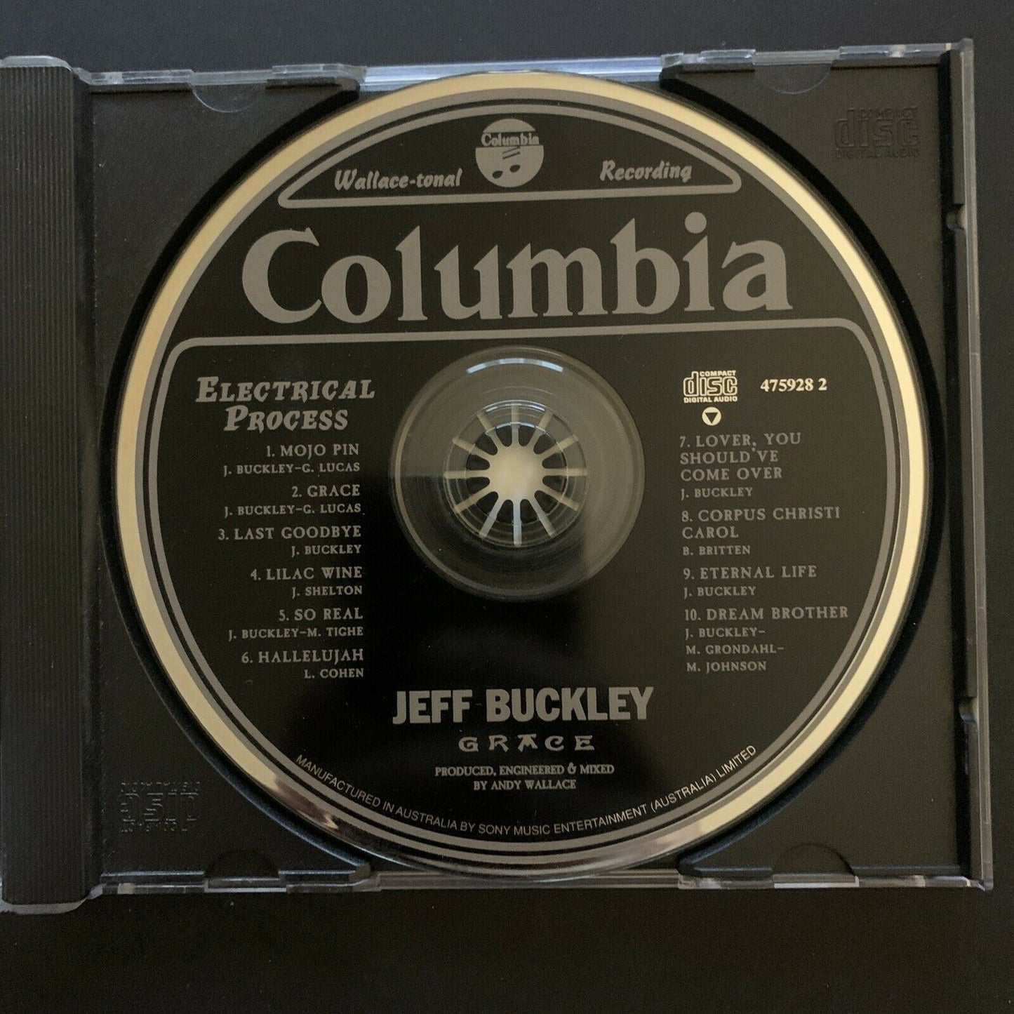 Jeff Buckley - Grace (CD, 1994)