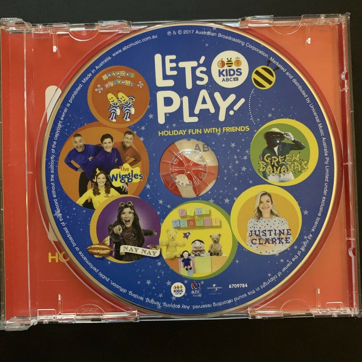 Let's Play Kids ABC (CD) Wiggles, Justin Clarke, Play School, Bananas In Pyjamas