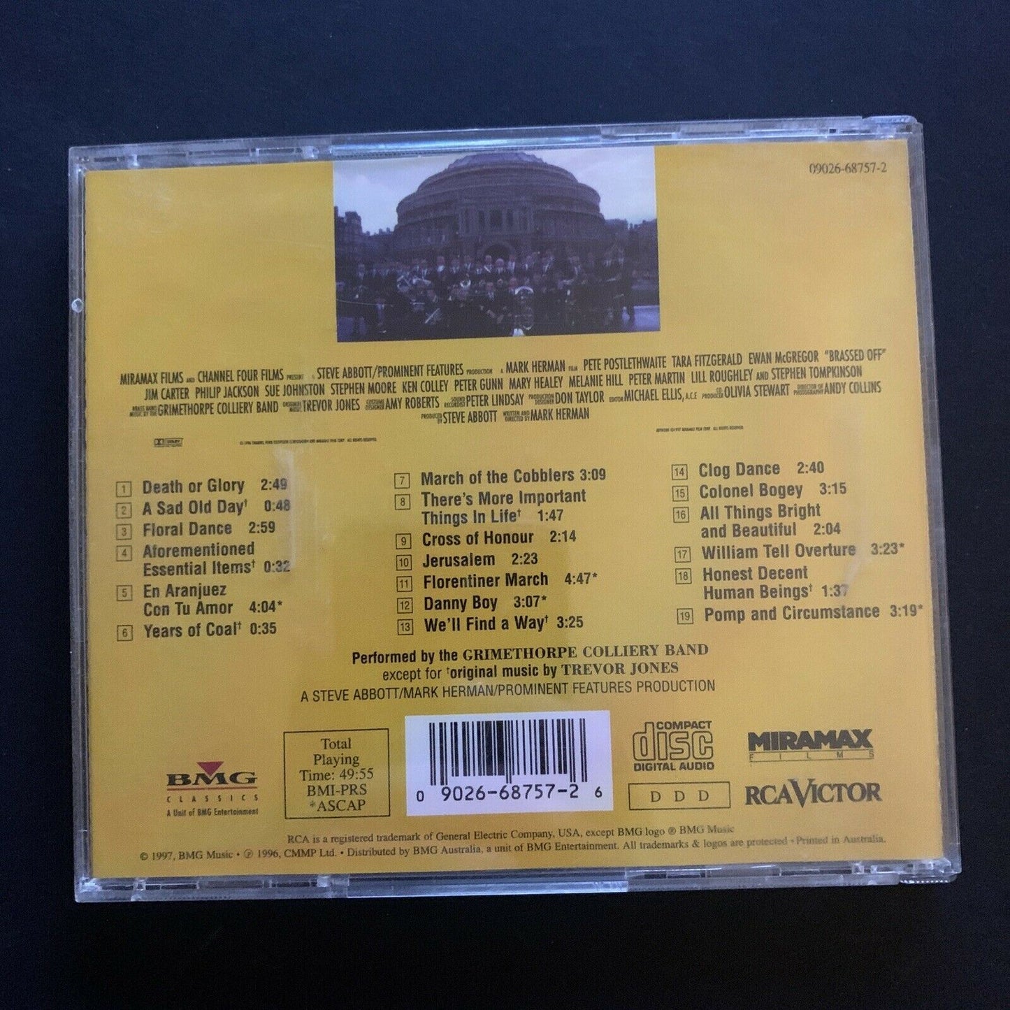 Brassed Off! - Original Motion Picture Soundtrack (CD, 1997)