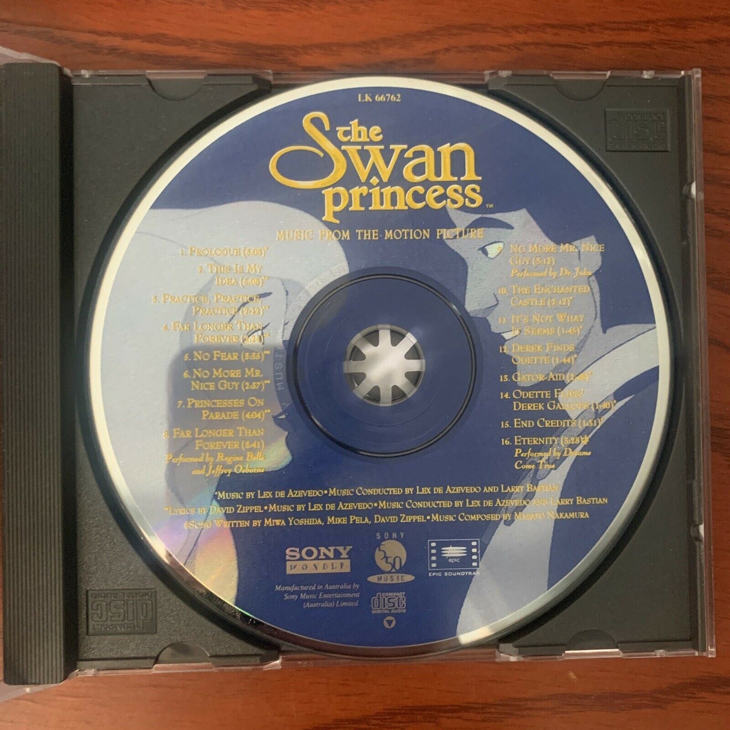 The Swan Princess - Original Motion Picture Soundtrack (CD, 1994)