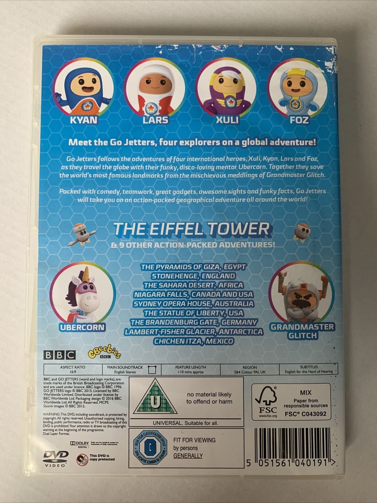 Go Jetters - The Eiffel Tower And Other Adventures (DVD) Region 4,2