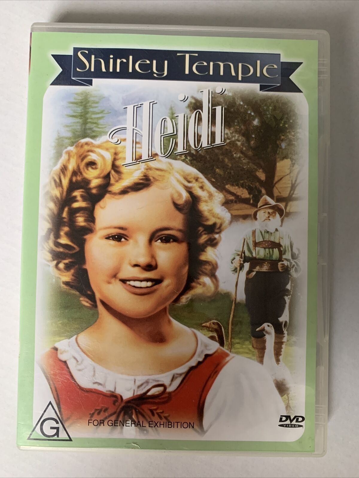 Heidi (DVD, 1937) Shirley Temple, Jean Hersholt, Arthur Treacher - Region 4