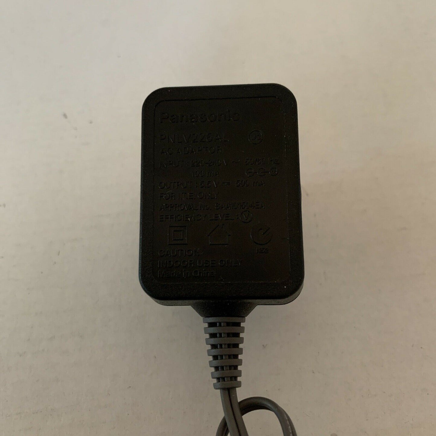 Genuine Panasonic KX-TG161AL Charger & AC Adaptor PNLV226AL 5.5v 500mA